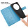 Hülle für Xiaomi 15 Ultra Handy Tasche Handyhülle Wallet Case Flip Cover in Blau
