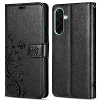 Handy Tasche für Samsung Galaxy A26 5G Hülle Handyhülle Klapphülle Wallet Case in Schwarz