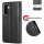 Handy Tasche für Samsung Galaxy A26 5G Hülle Handyhülle Klapphülle Wallet Case in Schwarz