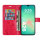 Handy Tasche für Samsung Galaxy A26 5G Hülle Handyhülle Klapphülle Wallet Case in Rot