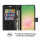Handy Tasche für Samsung Galaxy A56 Hülle Handyhülle Klapphülle Wallet Case in Schwarz