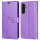 Handy Tasche für Samsung Galaxy A56 Hülle Handyhülle Klapphülle Wallet Case in Lila