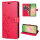 Handy Tasche für Samsung Galaxy A56 Hülle Handyhülle Klapphülle Wallet Case in Rot