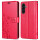 Handy Tasche für Samsung Galaxy A56 Hülle Handyhülle Klapphülle Wallet Case in Rot