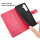 Handy Tasche für Samsung Galaxy A56 Hülle Handyhülle Klapphülle Wallet Case in Rot
