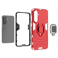 Hülle für Samsung Galaxy A56 Handyhülle Outdoor Schutzhülle Back Cover Bumper in Rot