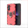 Hülle für Poco X7 Pro 5G Handyhülle Stoßfest 360° Drehbarer Ring Ständer TPU Back Cover in Rot