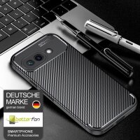 Hülle für Google Pixel 9A Handyhülle Schutzhülle Silikon Case TPU Bumper Schale Schwarz
