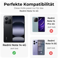 Hülle für Xiaomi Redmi Note 14 4G...