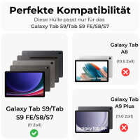 betterfon Hülle für Samsung Galaxy Tab S9/Tab...