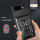 Outdoor Panzer Hülle für Google Pixel 9A Handyhülle mit Kameraschutz Ringhalter Cover in Schwarz
