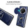 Outdoor Panzer Hülle für Honor Magic 7 Lite Handyhülle Slide Kameraschutz Ringhalter in Blau