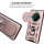Outdoor Panzer Hülle für Honor Magic 7 Lite Handyhülle Slide Kameraschutz Ringhalter in Rosegold