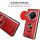 Outdoor Panzer Hülle für Honor Magic 7 Lite Handyhülle Slide Kameraschutz Ringhalter in Rot