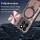 Outdoor Panzer Hülle für ZTE Blade A55 / A35 Handyhülle mit Slide Kameraschutz Ringhalter Bumper in Rosegold