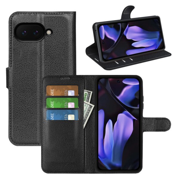 Klapphülle für Google Pixel 9A Handyhülle Wallet Case Schutz Hülle Flip Cover Handy Tasche