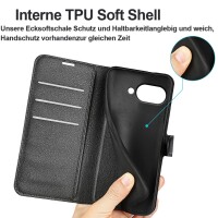 Klapphülle für Google Pixel 9A Handyhülle Wallet Case Schutz Hülle Flip Cover Handy Tasche