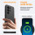 Hülle für Samsung Galaxy S25 Ultra Handyhülle Back Cover Silikon Case Bumper in Schwarz