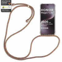 Handykette für Honor Magic 7 Lite Hülle mit Band Case Handyhülle mit Kette in Rainbow
