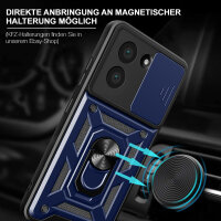 Outdoor Panzer Hülle für Xiaomi Redmi A5 Handyhülle mit Kameraschutz Ringhalter Case in Blau