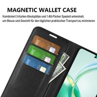 Handy Tasche für Honor 200 Smart Hülle Wallet Case Handyhülle Flip Cover PU-Leder Etui
