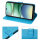 Handy Tasche für Xiaomi Redmi A5 Handyhülle Blumen Hülle Wallet Case Flipcover in Blau