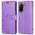 Handy Tasche für Xiaomi Redmi A5 Handyhülle Blumen Hülle Wallet Case Flipcover in Lila