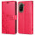 Handy Tasche für Xiaomi Redmi A5 Handyhülle Blumen Hülle Wallet Case Flipcover in Rot