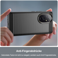 Carbon Hülle für Honor 200  Handyhülle Backcover TPU Silikon Bumper