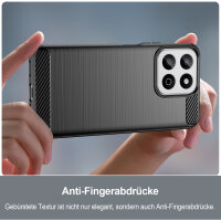 Carbon Hülle für Honor 200 Smart Handyhülle Backcover TPU Silikon Bumper
