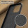 Hülle für Apple iPhone 16 Pro Handyhülle Back Cover Silikon Case Bumper in Schwarz