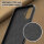 Hülle für Apple iPhone 16 Plus Handyhülle Back Cover Silikon Case Bumper in Schwarz