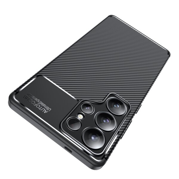 Hülle für Samsung Galaxy S25 Ultra Handyhülle Back Cover Silikon Case TPU Bumper