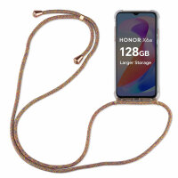 Handykette für Honor X6B Handyhülle mit Band Case Hülle mit Kordel Handy Tasche Rainbow