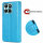 Hülle Honor X6B, Handy Tasche Handyhülle Flip Cover Wallet Case Klapphülle Etui Blau