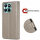 Hülle Honor X6B, Handy Tasche Handyhülle Flip Cover Wallet Case Klapphülle Etui Grau