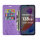 Hülle Honor X6B, Handy Tasche Handyhülle Flip Cover Wallet Case Klapphülle Etui Lila