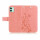 Handyhülle für Apple iPhone 11 – Flip Cover Blumen Rosegold
