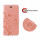 Handyhülle für Apple iPhone 11 – Flip Cover Blumen Rosegold