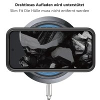 Handy Tasche für Google Pixel 9 Pro XL Hülle 360° Grad Handyhülle mit Displayschutz