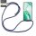 Handykette für Honor 200 Smart Handyhülle mit Band Case Hülle mit Kordel Handy Tasche in Blau
