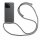 Handykette für Honor 200 Smart Handyhülle mit Band Case Hülle mit Kordel Handy Tasche in Grau