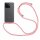 Handykette für Honor 200 Smart Handyhülle mit Band Case Hülle mit Kordel Handy Tasche in Rosa