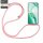 Handykette für Honor 200 Smart Handyhülle mit Band Case Hülle mit Kordel Handy Tasche in Rosa