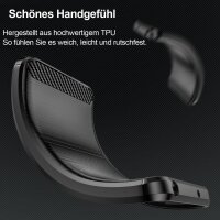 Carbon Hülle für Honor 400 Lite Handyhülle Backcover TPU Silikon Bumper