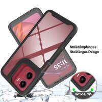 Hülle für Motorola Moto G05 /G15 / E15 Hülle 360 Grad Handyhülle Integriertem Displayschutz