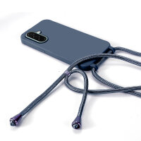 Handykette für Samsung Hanyhülle mit Band Hülle mit Kodel Smartphone Halskette Galaxy A26 in Blau