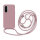 Handykette für Samsung Hanyhülle mit Band Hülle mit Kodel Smartphone Halskette Galaxy A26 in Rosa