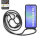 Handykette für Samsung Hanyhülle mit Band Hülle mit Kodel Smartphone Halskette Galaxy A36 in Schwarz