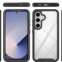 360 Grad Hülle mit eingebautem Displayschutz für Samsung Galaxy S25 360° Bumper